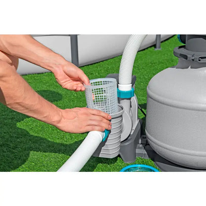 Bestway® Sandfilteranlage mit Zeitschaltuhr 6.056 l/h, 230 W