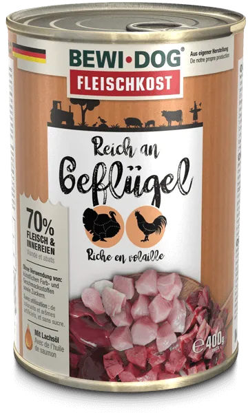 BewiDog Rich in Poultry