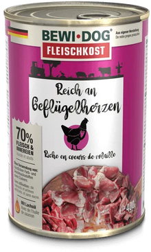 BewiDog Reich an Geflügelherzen