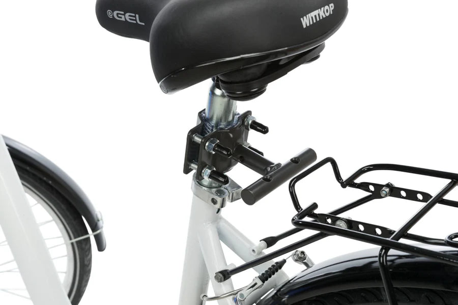 Trixie Biker-Set Fahrrad-Hundebügel in U-Form mit Abstandshalter und Federung