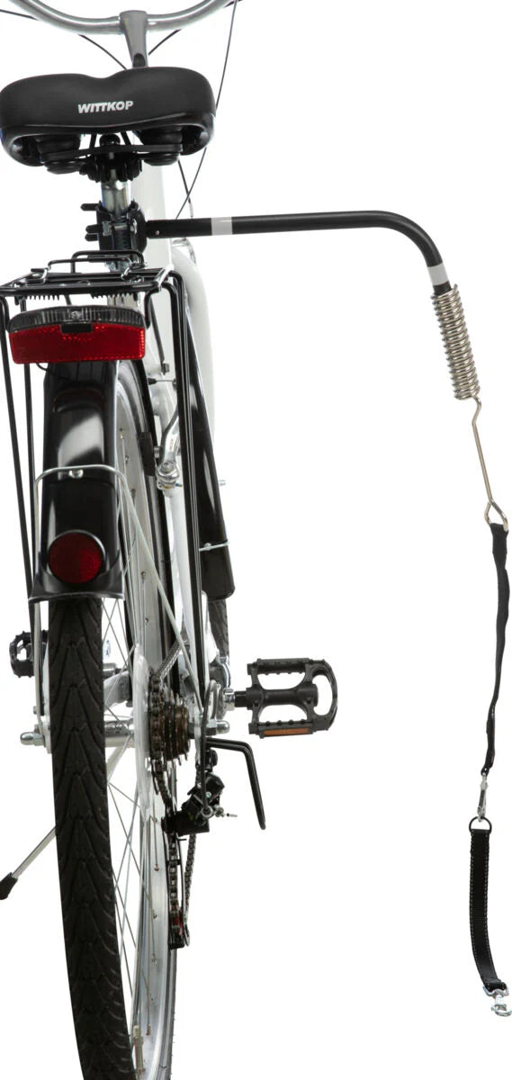 Trixie Biker-Set Fahrradhalterung für Hunde mit Abstandshalter und Federung