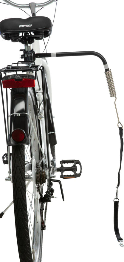 Trixie Biker-Set Fahrradhalterung für Hunde mit Abstandshalter und Federung
