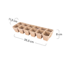 Siena Garden 6 x 6 cm Bio- Anzuchttöpfe 24 Stück