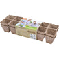 Siena Garden 6 x 6 cm Bio- Anzuchttöpfe 24 Stück