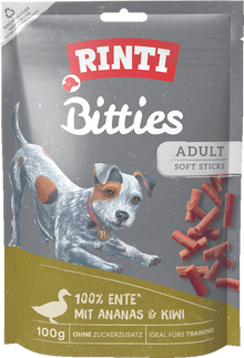 Rinti Bitties Adult Duck with Pineapple & Kiwi - Pouch