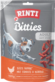 Rinti Bitties Adult Chicken with Tomato & Pumpkin - Pouch