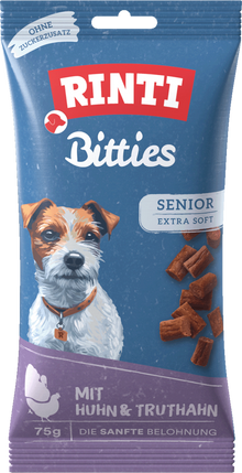 Rinti Bitties Senior with Chicken & Turkey - Pouch