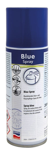 Kerbl Blue Spray Haut- und Klauenpflegespray für Tiere