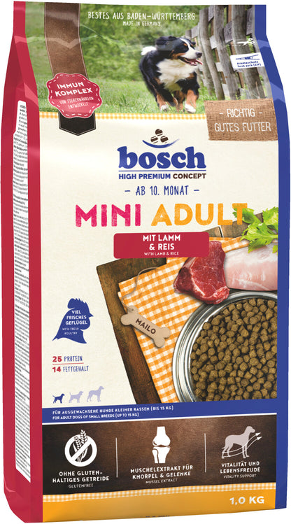 Bosch Dog Mini Lamb+Rice