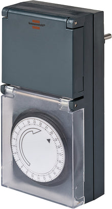 Brennenstuhl Zeitschaltuhr MZ 44, mechanische Timer-Steckdose