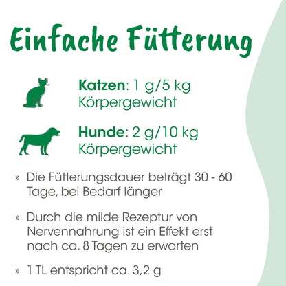 CdVet Nervennahrung für Hunde & Katzen