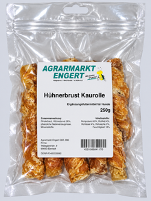 Agrarmarkt Engert Hühnerbrust Kaurolle 250g