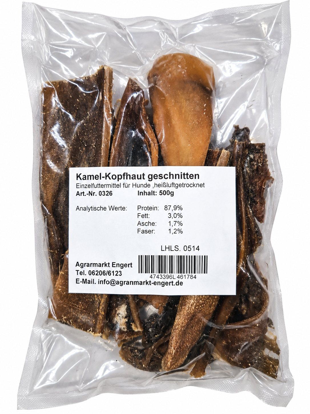 Agrarmarkt Engert Kamel-Kopfhaut geschnitten