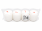 EWA Candles BURNER No. 2, Pack of 4 Grave Candles