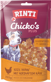 Rinti Chicko's Plus Cheese Cubes with Chicken - Pouch