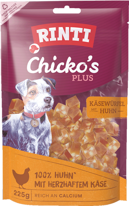Rinti Chicko's Plus Käsewürfel mit Huhn - Beutel