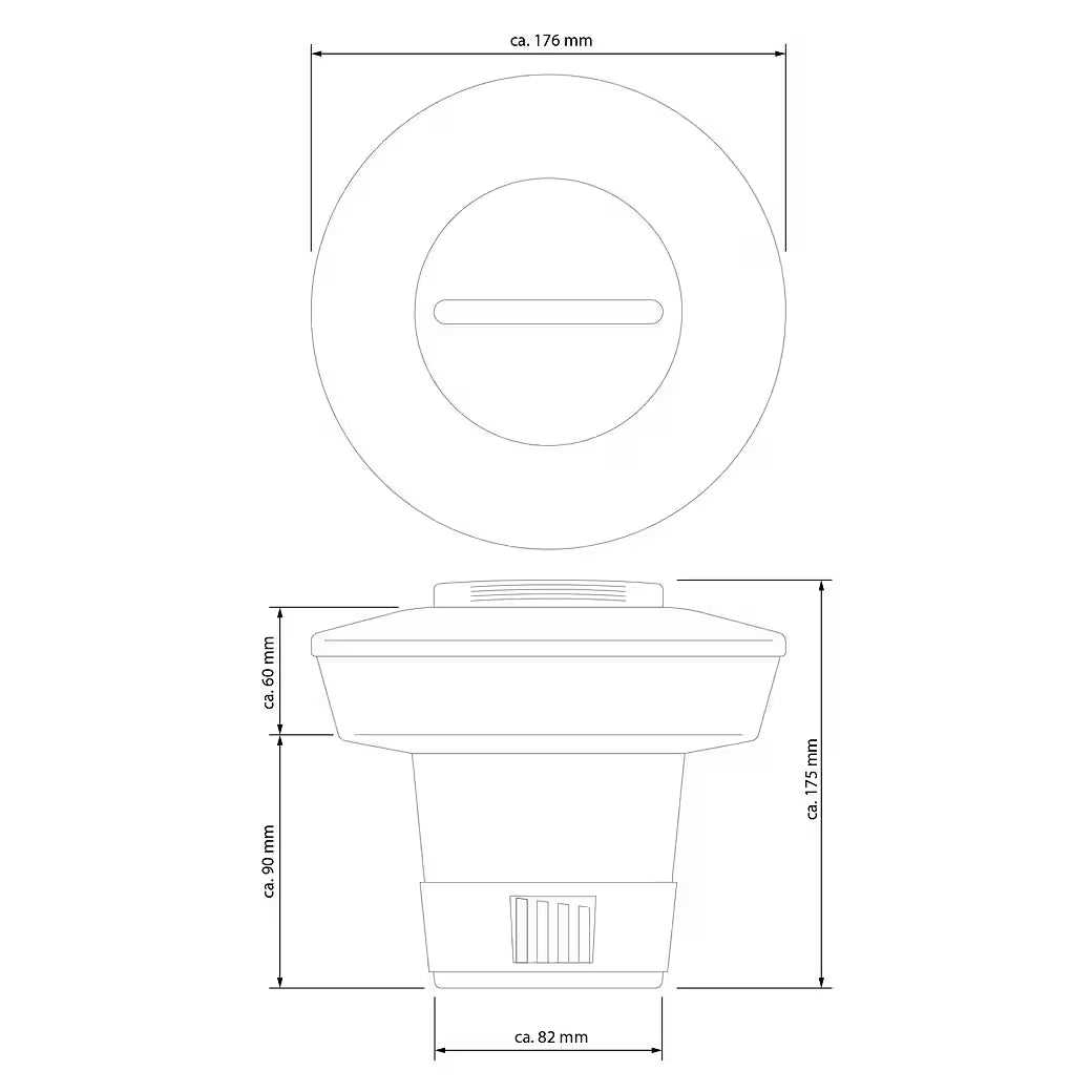 Chlorine Buoy IC Home - Blue White