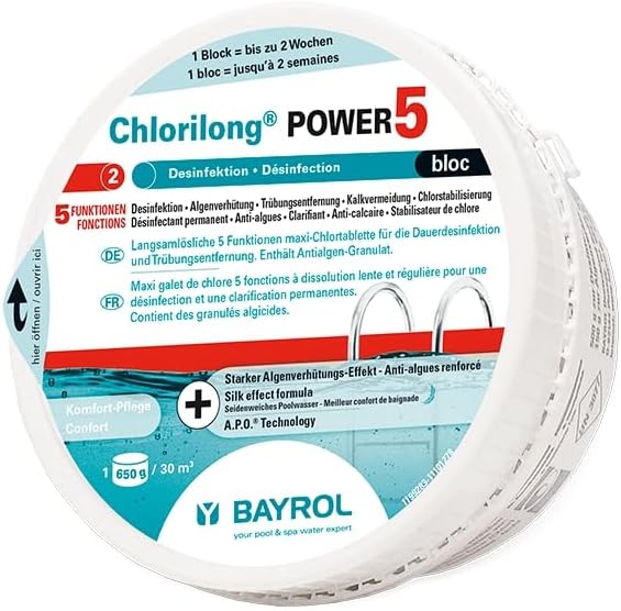 Bayrol Chlorilong POWER 5 Block 0.65 kg