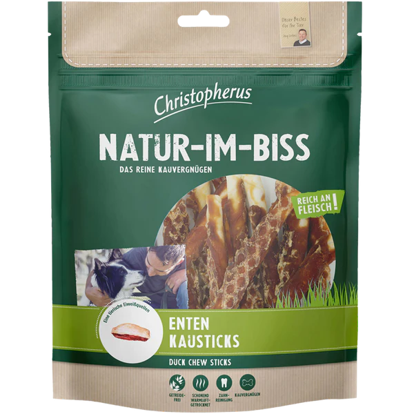 Christopherus Natural Bites - Duck Chew Sticks