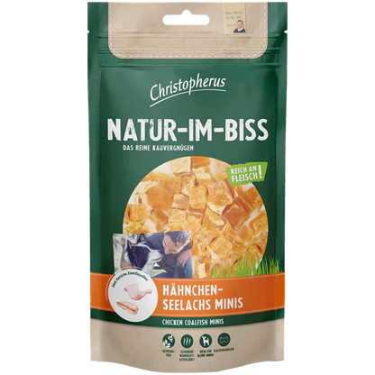 Christopherus Natur-Im-Biss - Seelachs im Hähnchenmantel