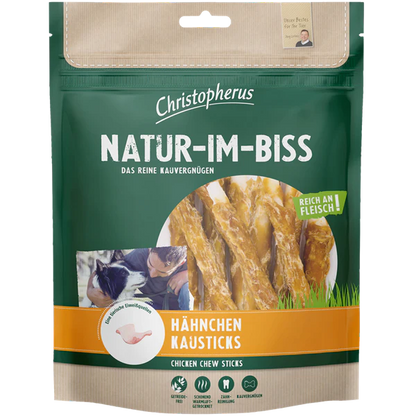 Christopherus Natural Chewing Snack - Chicken Chew Sticks