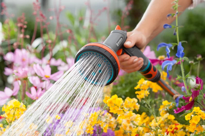 GARDENA Comfort Multibrause, 5 Sprühbilder, zur Bewässerung und Reinigung