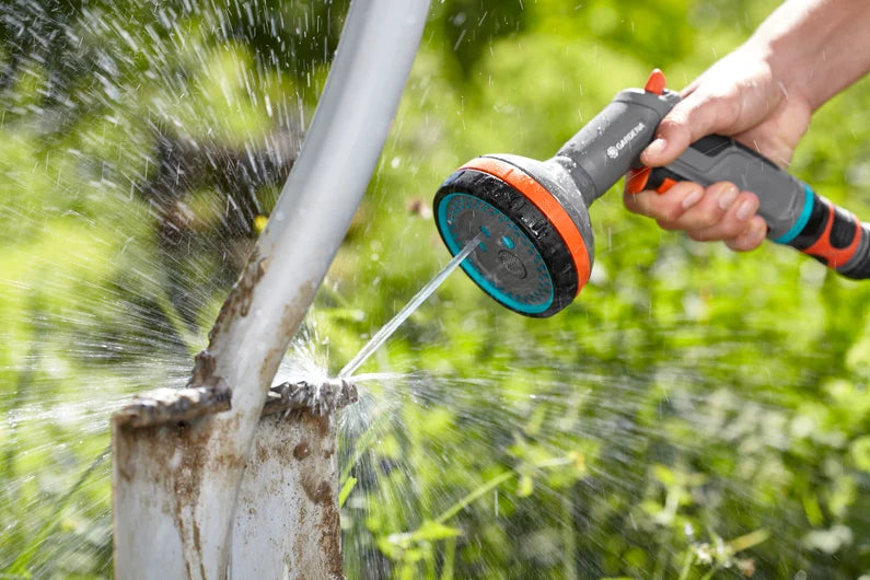 GARDENA Comfort Multibrause, 5 Sprühbilder, zur Bewässerung und Reinigung