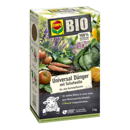 Compo BIO Universal Fertilizer with Sheep Wool