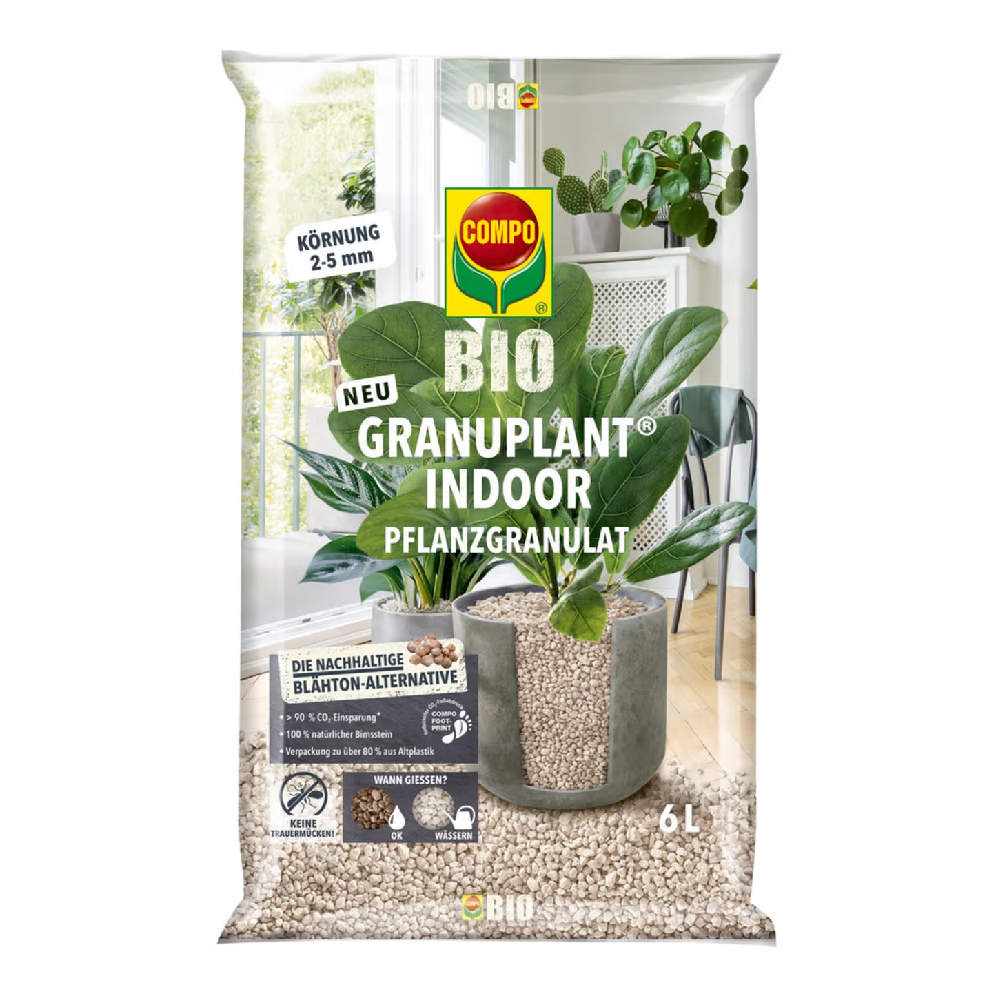 Compo Sana BIO GRANUPLANT Indoor Pflanzgranulat