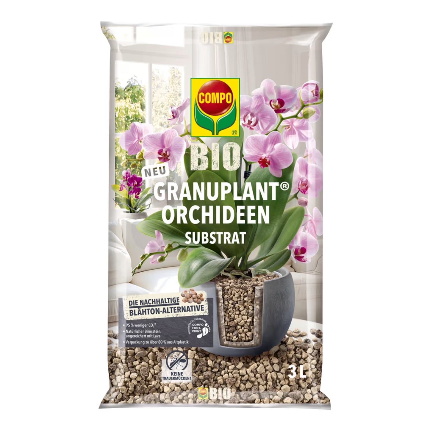 Compo Sana ORGANIC GRANUPLANT Orchid Substrate
