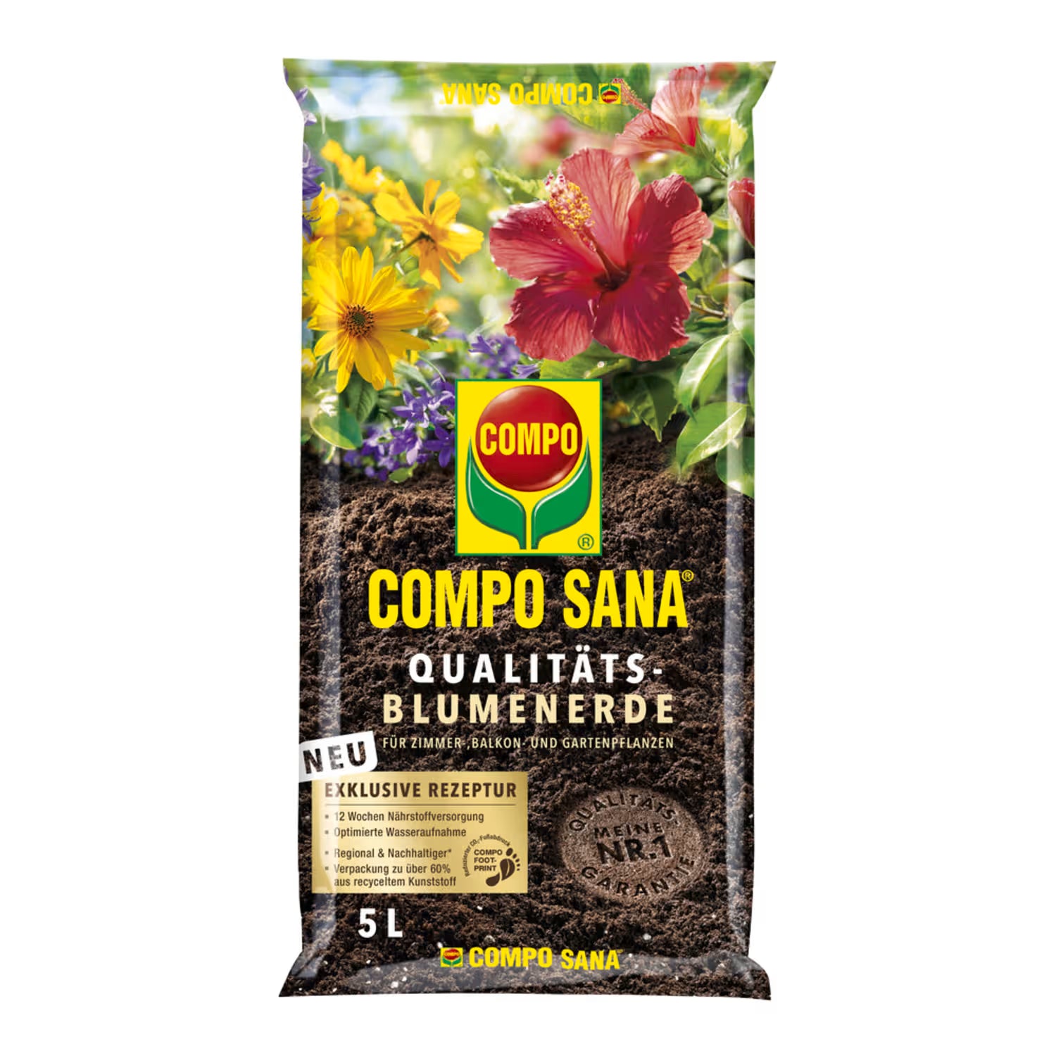 Compo Sana Qualitäts Blumenerde – Agrarmarkt Engert GbR