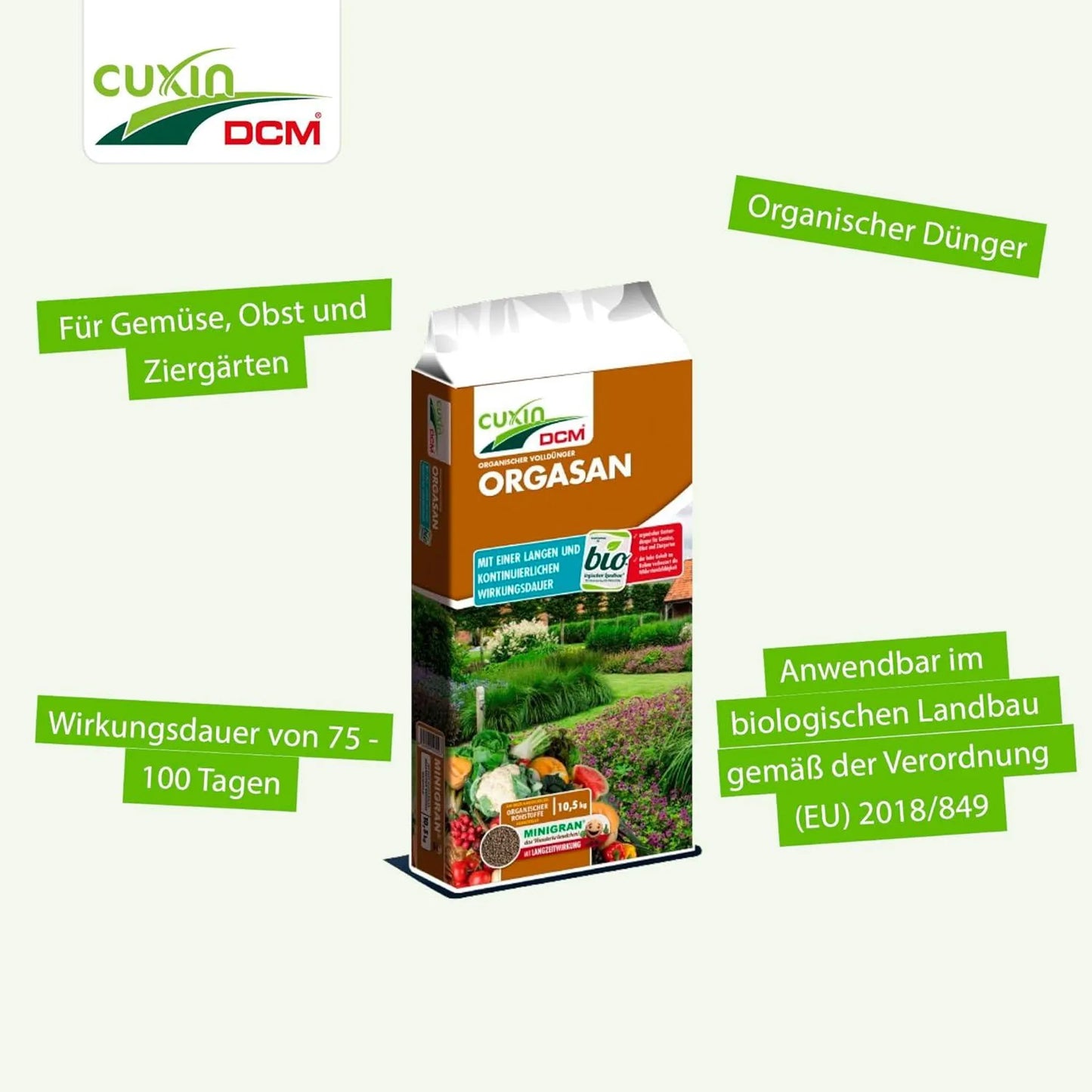 Cuxin DCM Orgasan Universaldünger - Bio