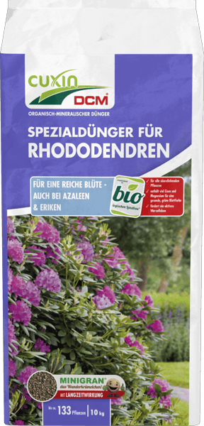 Cuxin DCM Spezialdünger für Rhododendren Azaleen & Eriken - Bio