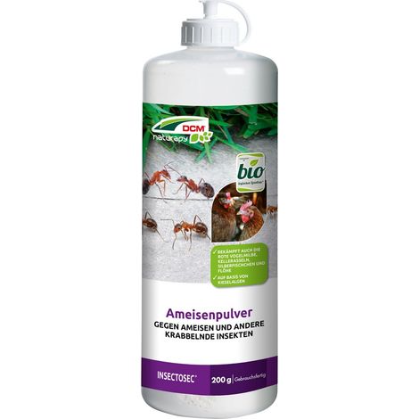 Cuxin DCM Naturapy Ameisenpulver InsectoSec 200 g - Bio