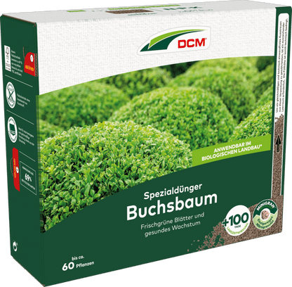 Cuxin DCM Spezialdünger für Buchsbaum - Bio
