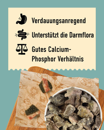 DIBO Pansen BARF Frostfutter tiefgekühlt 2 kg