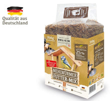 Delicia Mehlwürmer Futter-Mix Frische-Pack