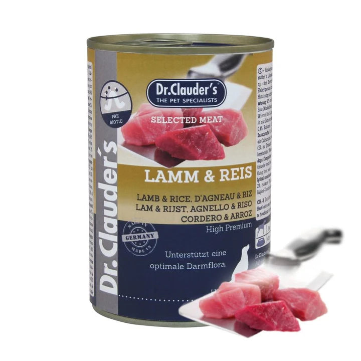 Dr.Clauders Selected Meat Prebiotic Lamm & Reis