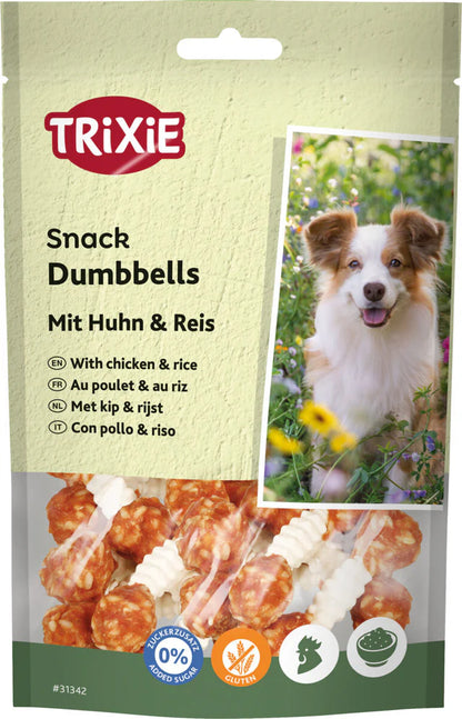 Trixie Snack Dumbbells mit Huhn & Reis