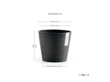 Ecopots Amsterdam Round Planter ø 20cm