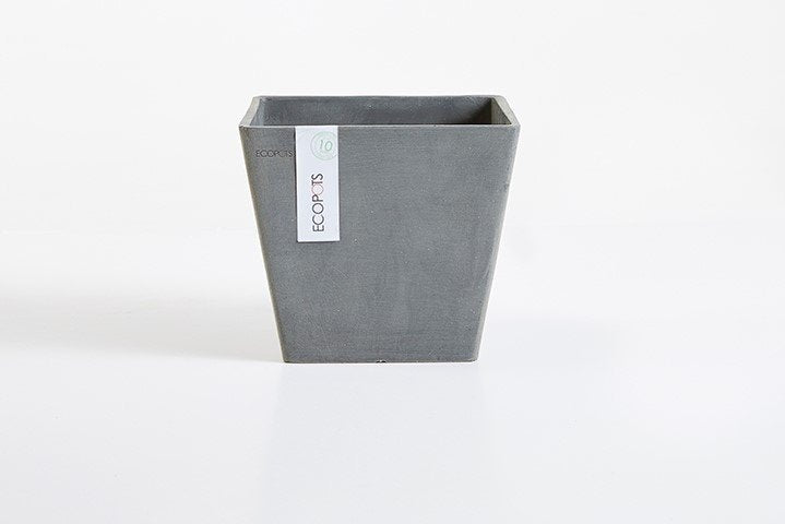 Ecopots Rotterdam quadratischer Pflanzentopf