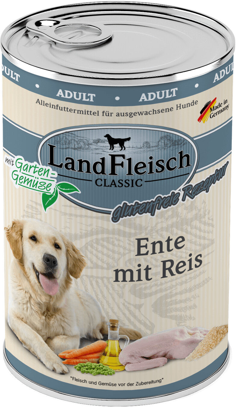 LandFleisch Dog Classic Duck with Rice