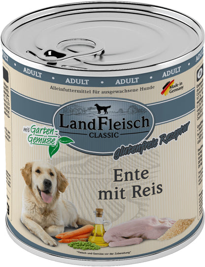LandFleisch Dog Classic Duck with Rice