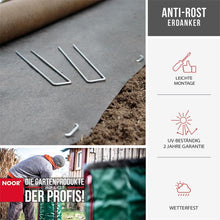 Noor 100 Anti-RUST Ground Anchor 200x25mm Ø 3.8 MM extra strong