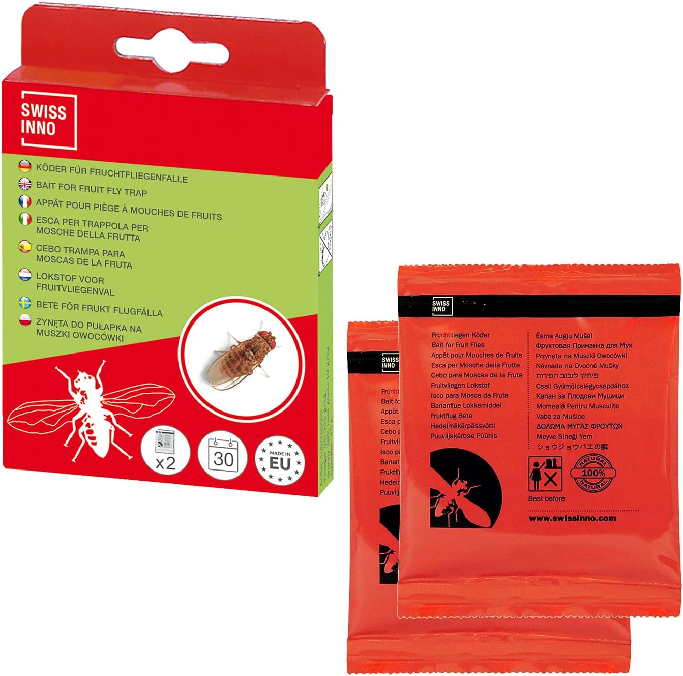 Ersatzköder Fruchfliegenfalle 2er