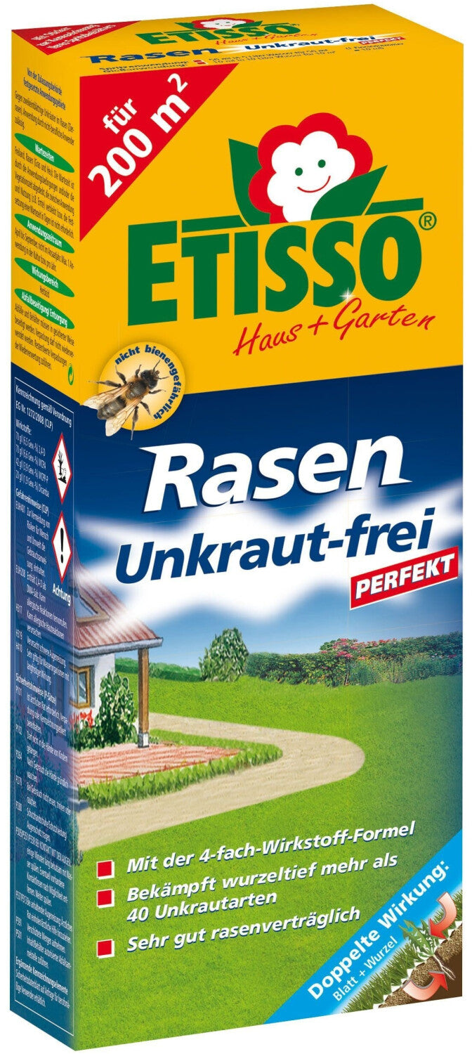 Etisso Rasen Unkraut-frei perfekt