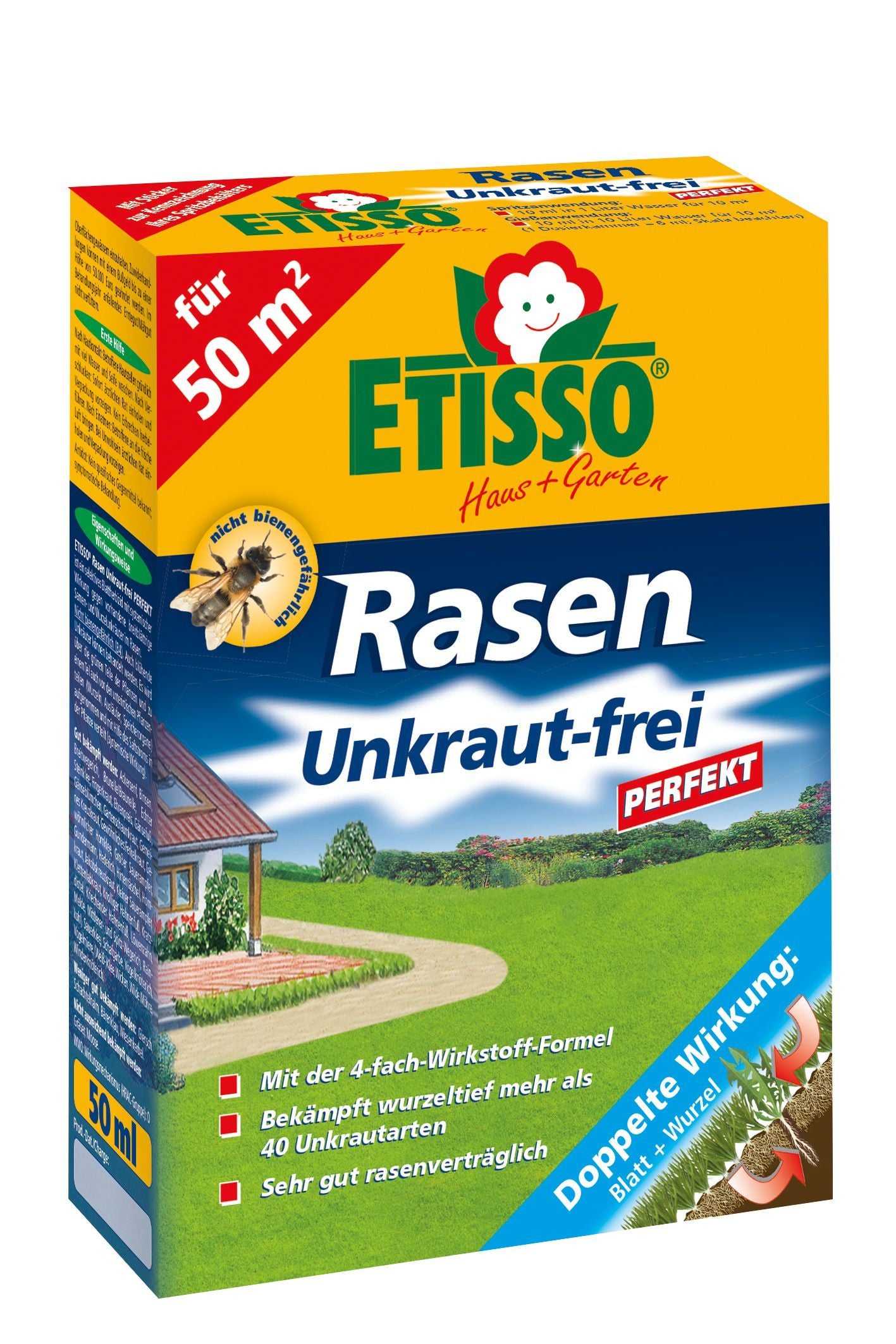 Etisso Rasen Unkraut-frei perfekt