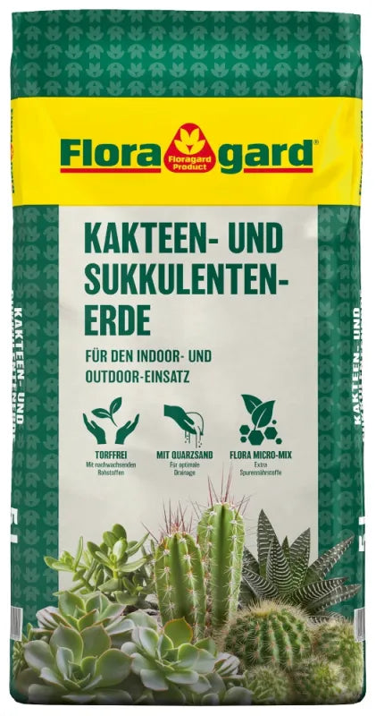 Floragard Kakteen- & Sukkulentenerde 5 l
