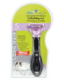 FURminator S deShedding Long Hair Tool for Cats