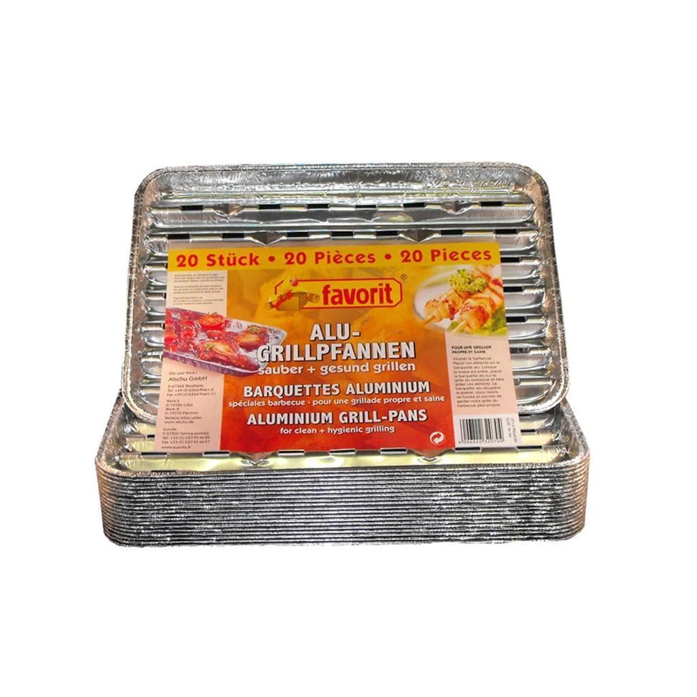 Favorit Alu-Grillpfannen 20er